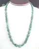 310ct.1 Strand Natural Emerald Smooth Assorted Shape Necklace , Natural Emerald Smooth Assorted Beads, Emerald Necklace - SPB0012 - Tucson Beads