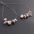 Big 5 Pcs Gray Diamond Nuggets, Rough Diamond Beads, Natural Raw Diamond Chips Beads SB5205