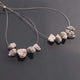 Big 5 Pcs Gray Diamond Nuggets, Rough Diamond Beads, Natural Raw Diamond Chips Beads SB5205 - Tucson Beads
