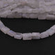 1 Long Strand White Rainbow Moonstone Faceted Tumbled Shape, Nuggets Beads , Step Cut , Briolettes - 15mmx10mm-9mmx5mm- 12.5 inches BR0030 - Tucson Beads