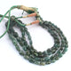 265  Carats 2 Strands Of Precious Genuine Emerald Necklace - Smooth oval  Beads - Rare & Natural Emerald Necklace - Stunning Elegant Necklace SPB0036 - Tucson Beads