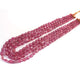 630 Ct. 4 Strands Of Genuine Ruby Necklace - Smooth Oval Beads - Rare & Natural Necklace - Stunning Elegant Necklace - SPB0044 - Tucson Beads