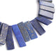 1   Strand  Sodalite Faceted Briolettes - Rectangle  Shape Briolettes -8mmx5mm-25mmx9mm-8 Inches BR1299 - Tucson Beads