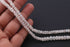 2 Strands Rainbow Moonstone Faceted Roundelles - Rondelles Beads 5mm-6mm 14 Inches BR010