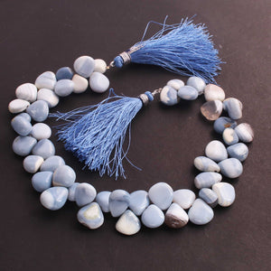 1  Strand  Bolder Opal Smooth Briolettes -Heart Shape  Briolettes  8m-13mm-9.5 Inches BR3770 - Tucson Beads