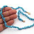 1  Strand Tourquoise Chip Shape Semi Precious Uncut Beads, Gemstone Tourquoise  Smooth Beads Necklace 7mm 10 Inches BR985