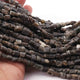 1 Strand Gray Agate Faceted Fancy Briolettes - Gray Agate Fancy Briolettes  6mmx5mm-13mmx8mm 20 inch BR079 - Tucson Beads