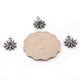 1 Pc Pave Diamond Flower Pendant- 925 Sterling Silver- Ruby/Blue Sapphire/Crystal Quartz Diamond Pendant Jewelry-12mmX10mm-PDC1171 - Tucson Beads