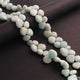 1  Long Strand Amazonite Smooth Briolettes -Heart Shape  Briolettes  -10mm-15mm -10 Inches BR3288 - Tucson Beads