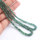 120 Carats 2 Strands Of Precious Genuine Emerald Necklace - Faceted Rondelle Beads - Rare & Natural Emerald Necklace - Stunning Elegant Necklace SPB0029 - Tucson Beads