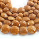 1 Strand Yellow Opal Briolettes - Coin Shape  Briolettes -8mmx17mm- 9 inches BR01530 - Tucson Beads