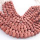1 Long Strand Rhodocrosite Faceted Fancy Shape beads - 8mmx9mm- 8 Inches BR01532 - Tucson Beads