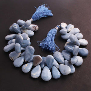 1  Strand  Bolder Opal Smooth Briolettes -Pear Shape  Briolettes  16mmx11mm-25mmx15mm- 10 Inches BR499 - Tucson Beads