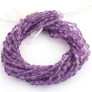 1 Strand Amethyst Faceted Briolettes Oval Shape  Briolettes - 7mmx6mm-10mmx7mm 13.5 Inches BR01018 - Tucson Beads