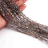 1 Strand Labradorite Faceted Briolettes Oval Shape  Briolettes - 7mmx5mm-9mmx5mm 13 Inches BR01020