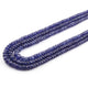 365. Ct 3 Strands Of Genuine Blue Sapphire Necklace - Faceted Rondelle Beads - Rare & Natural Sapphire Necklace - Stunning Elegant Necklace - SPB0104 - Tucson Beads