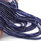945 Ct 10 Strands Of Genuine Blue Sapphire Necklace - Faceted Rondelle Beads - Rare & Natural Sapphire Necklace - Stunning Elegant Necklace - SPB0101 - Tucson Beads