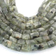1 Strand  Green Rutile Faceted Briolettes - Tumble Nugets Shape Briolettes - 16mmx10mm-10mmx8mm- 10.5 Inches BR01559 - Tucson Beads