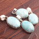 1 Pc Genuine and Rare Larimar Pear Pendant - 925 Sterling Silver - Gemstone Pendant  SJ067 - Tucson Beads