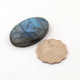 1 Pcs Amazing Labradorite Smooth Cabochon Spectrolite - Oval Shape Multi Fire Loose Gemstone - 41mmx28mm  LGS023 - Tucson Beads
