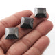 2 Stand Designer 925 Oxidized Silver Plated Square Shape Beads ,Copper Square Shape Design Charm,Jewelry Making 14mm 8 Inches Gpc1177 - Tucson Beads