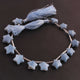 1 Strand Blue Oregon Smooth Briolettes - Star Shape  Briolettes -14mm-15mm - 8 Inches BR02748 - Tucson Beads