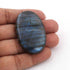 1 Pc Amazing Labradorite Smooth Cabochon Spectrolite - Oval Shape Multi Fire Loose Gemstone - 46mmx29mm-LGS011