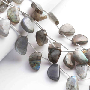 1  Long Strand Labradorite Faceted Briolettes Assorted Shape Briolettes - 16mmx11mm-8  Inches BR01514 - Tucson Beads
