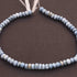 1  Strand Boulder Opal Faceted Rondelles  - Boulder Opal Round Beads,  7mm-8mm 13 Inches BR3844