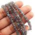 1 Long  Strand Labradorite  Heishi Smooth Briolettes  -Square Shape  Briolettes  4mm- 16 Inches BR1855