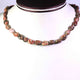 Jasper Stone Beaded Necklace - 11mmx8mm-15mmx11mm Oval Beads, 16 Inch, BR1247 - Tucson Beads