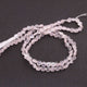 1 Strand Rose Quartz  Faceted Coin Briolettes - Rose Quartz Coin Beads 6mm 12 inches BR2422 - Tucson Beads