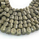 1  Strand Green  Jasper Faceted  Briolettes  - Fancy  Briolettes  -8mm-10mm-8 Inches BR01606 - Tucson Beads
