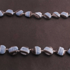 1 Strand Boulder Opal Smooth Briolettes -Heart Shape  Briolettes -16mm-17mm - 9 Inches BR02750 - Tucson Beads