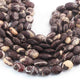 1  Strand Chocolate Jasper Faceted  Briolettes  - Oval  Briolettes  -14mmx12mm -18mmx14mm-10 Inches BR01610 - Tucson Beads