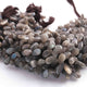 1 Strand Labradorite Smooth Pear Briolettes - Labradorite Pear Shape Beads 9mmX6mm-20mmx9mm 9 Inches BR071 - Tucson Beads