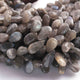 1 Strand Labradorite Smooth Pear Briolettes - Labradorite Pear Shape Beads 9mmX6mm-20mmx9mm 9 Inches BR071 - Tucson Beads