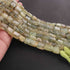 1 Long Strand Prehnite  Faceted Tumble Shape, Nuggets Beads , Step Cut , Briolettes -8mmx7mm-15mmx10mm- 10.5 inches BR01607