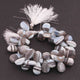 1  Strand  Bolder Opal Faceted Briolettes -Pear Drop Shape  Briolettes  20mmx13mm-17mmx12mm- 8 Inches BR2426 - Tucson Beads