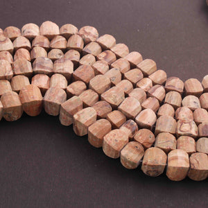 1  Strand Brown  Jasper Faceted  Briolettes  - Fancy  Briolettes  -8mm-10mm-8.5 Inches BR01604 - Tucson Beads