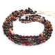 1 Strand Multi Tourmaline Smooth Briolettes  - Assorted Shape Briolettes  22mmx7mm-7mmx4mm - 16.5 Inches BR0106 - Tucson Beads