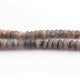 1  Strand Labradorite Faceted Rondelles- Round Roundels Beads 8mmx4mm -7 Inches BR2298 - Tucson Beads