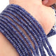 365. Ct 5 Strands Of Genuine Blue Sapphire Necklace - Faceted Rondelle Beads - Rare & Natural Sapphire Necklace - Stunning Elegant Necklace - SPB0103 - Tucson Beads
