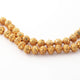 2 Strands 24k Gold Plated Copper Casting Designer Round Beads - 11mm - Jewelry Making - 8 Inches GPC133 - Tucson Beads