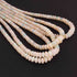1 Long Strand Ethiopian Welo Opal Smooth Rondelles - Ethiopian Rondelles Beads 5mm-8mm 16 Inches long BR0864