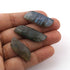 5  Pcs Amazing Labradorite Faceted Cabochon Spectrolite - Fancy Shape Multi Fire Loose Gemstone -29mmx12mm-30mmx13mm  LGS104