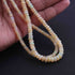 1 Full Strand Natural Ethiopian Welo Opal Smooth Rondelles -  3mmx4mm-4mmx6mm 16 Inch br1645