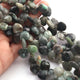 1 Strands Shaded Emerald Faceted Heart shape  Briolettes-Shaded Emerald Briolettes 11mm-14mm 8 Inches BR366 - Tucson Beads