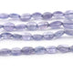 1 Long Strand Tenzanite  Smooth Briolettes -Oval Shape Briolettes - 3mmx5mm-9mmx6mm - 16 Inches BR0101 - Tucson Beads