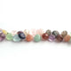 1 Long Strand Multi Stone Smooth Briolettes -Assorted Shape Mix Stone Briolettes - 9mm-15mm-8.5 Inches BR2807 - Tucson Beads